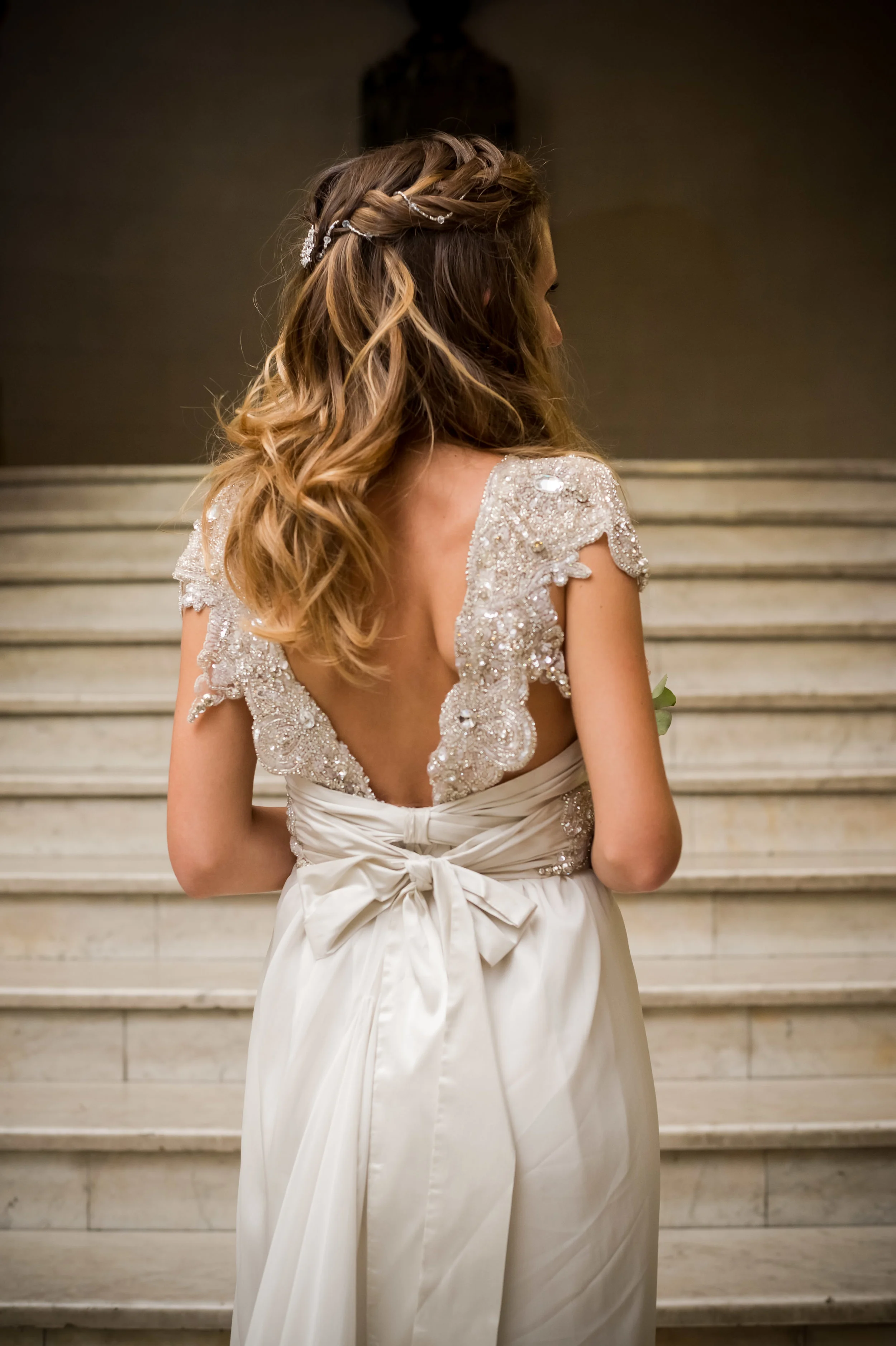 Carmen and Diego met at a blind date at a wedding, today they're the ones "just married"