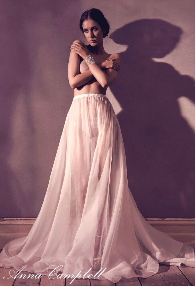Silk Organza Skirt Ivory Silk Organza Skirt Ivory