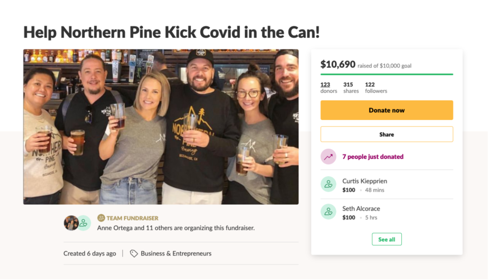 Northern Pine Brewery GoFundMe Campaign Brings Out the Best in the Community