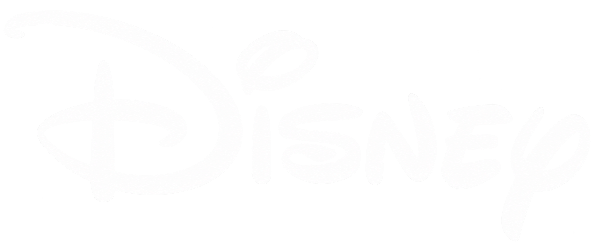 White Disney wordmark on transparent background.png