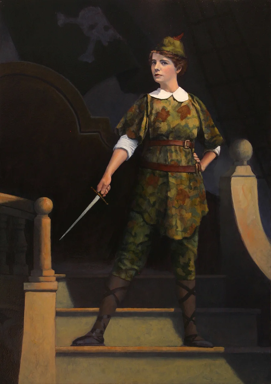 Peter Pan, the Avenger! print
