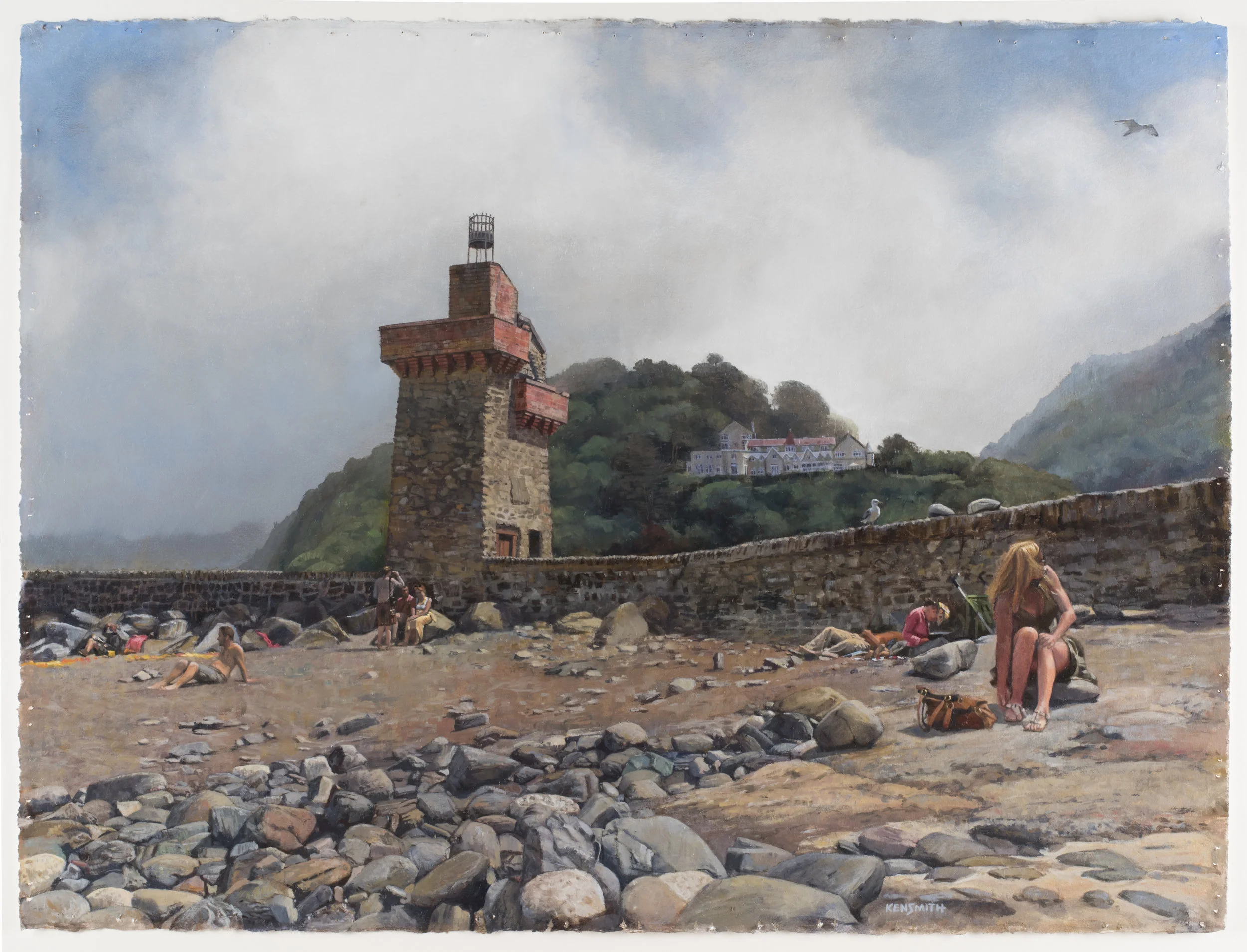 Foggy Afternoon at Lynmouth Harbour
