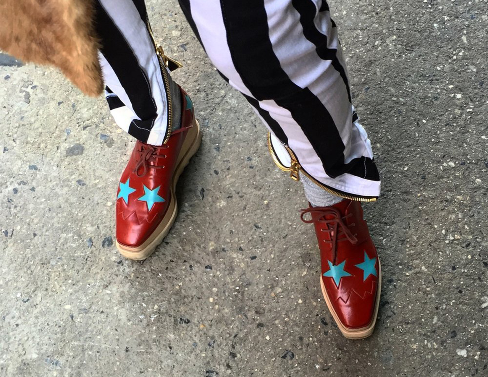 Our EP, Marion's shoes, day one.