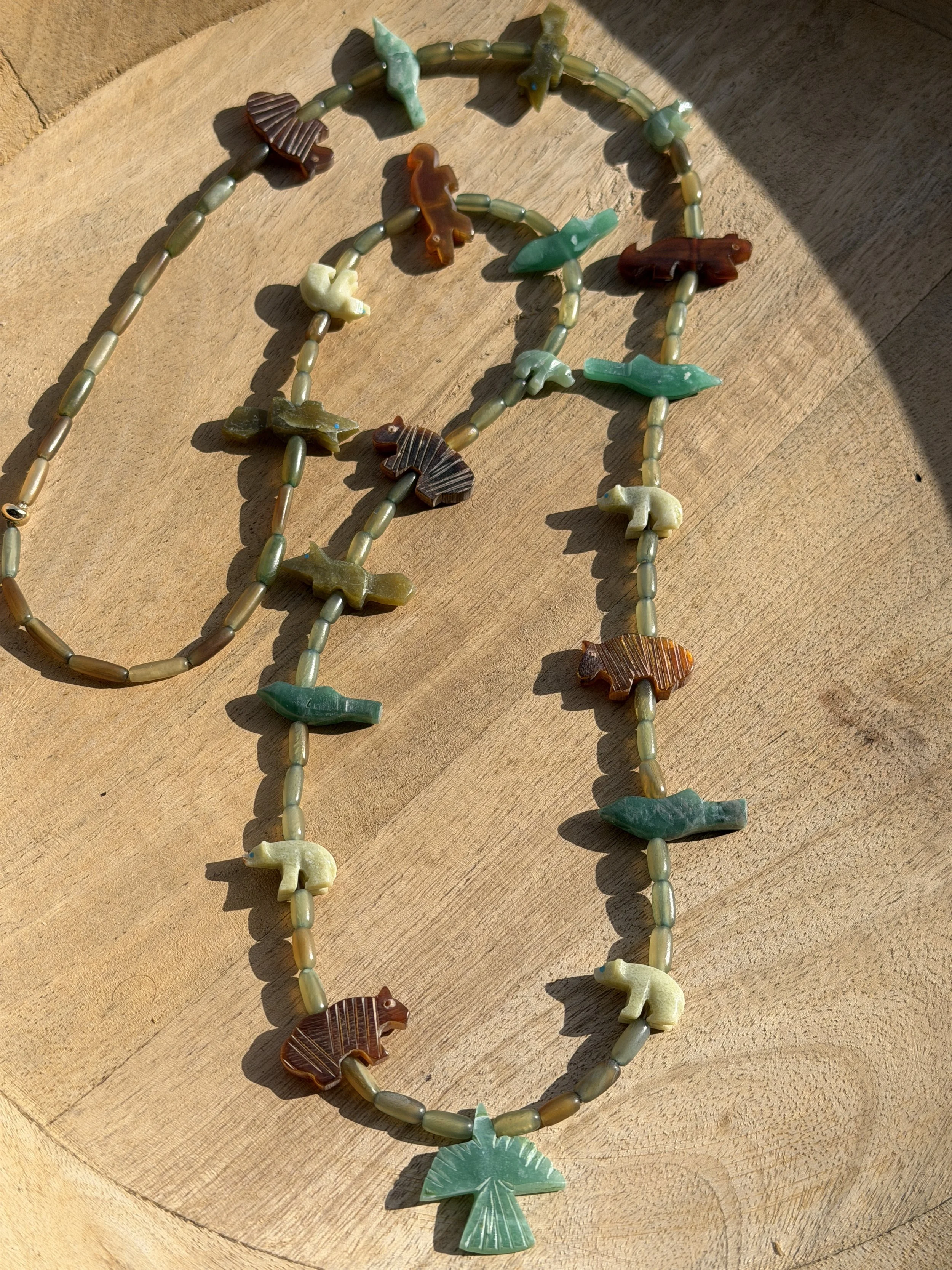 Indianenbeestjes op Bone.