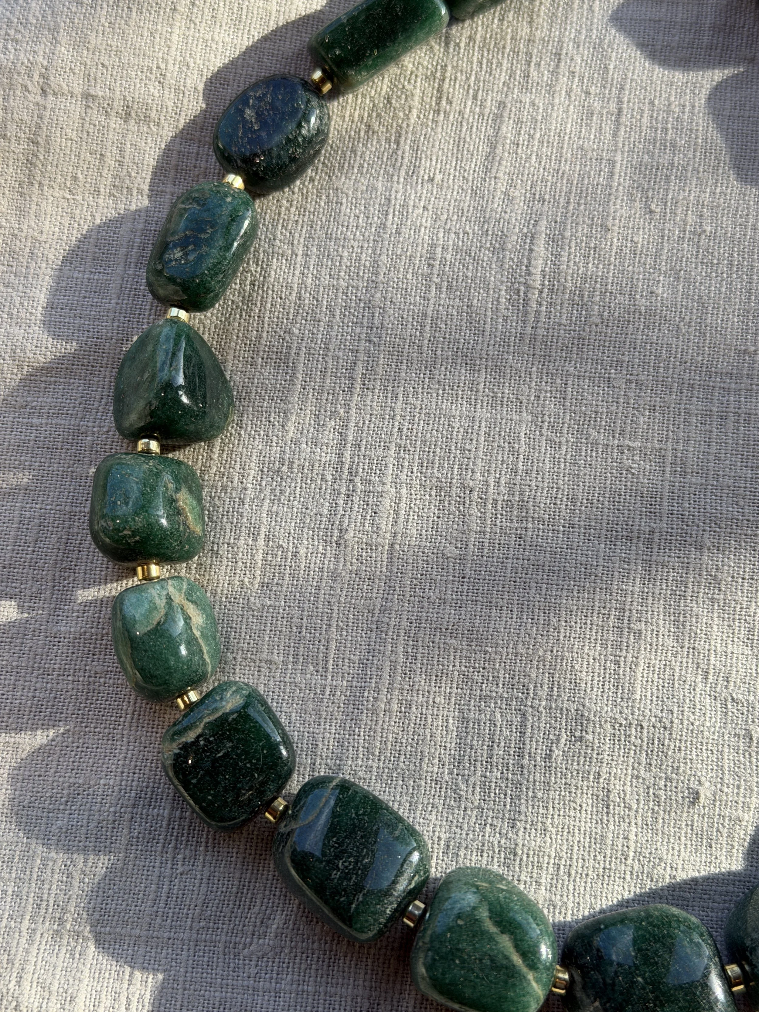 Chrysopraas ketting
