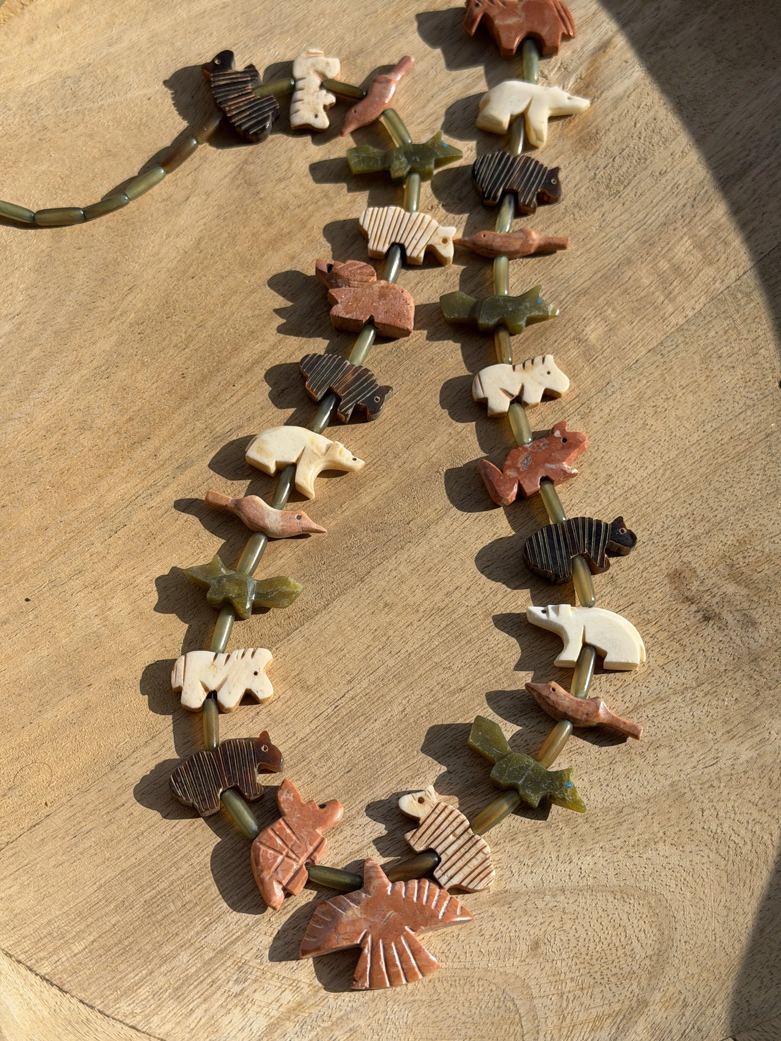 Indianen beestjes ketting