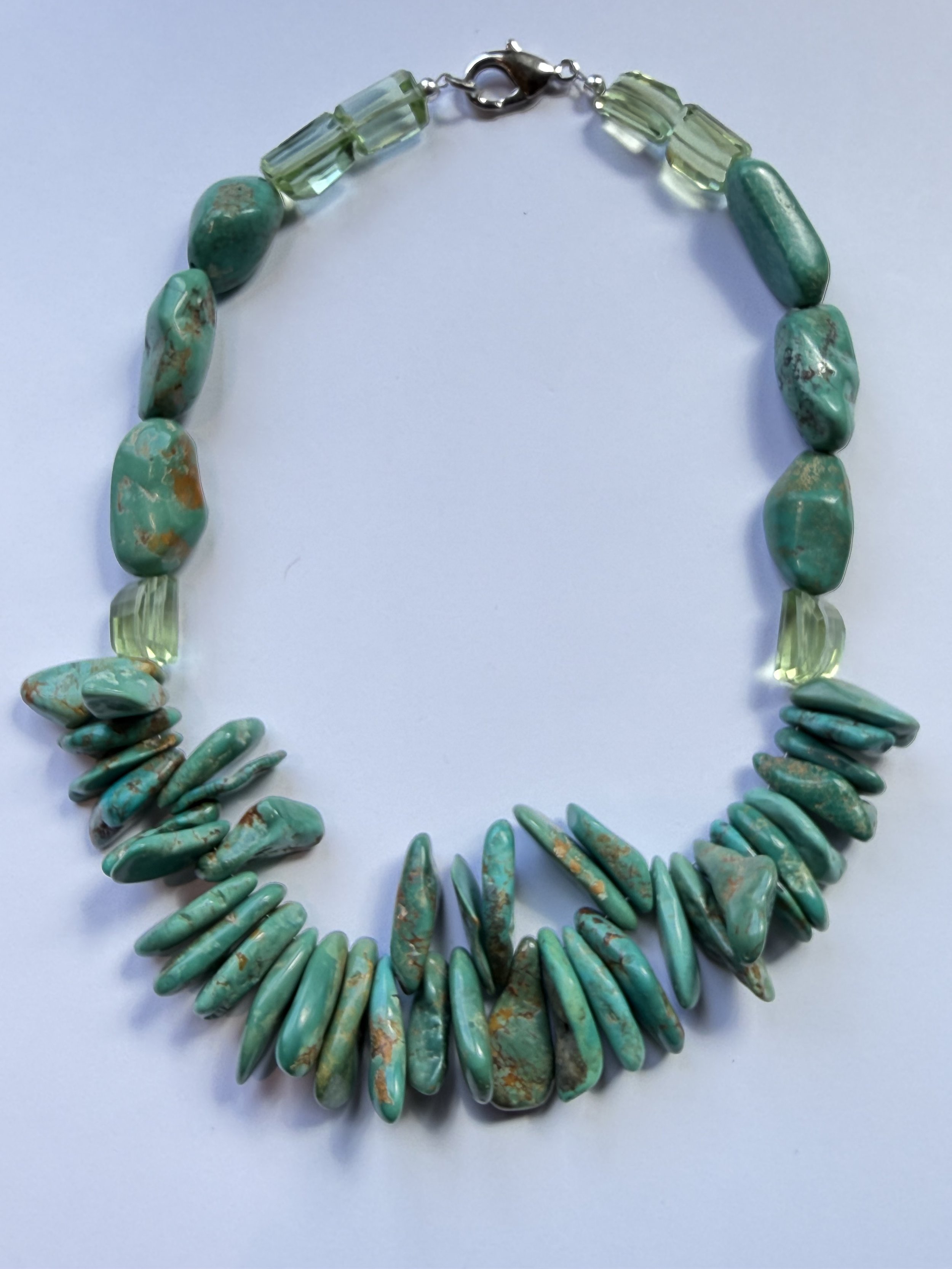 Ketting van Turquoise.