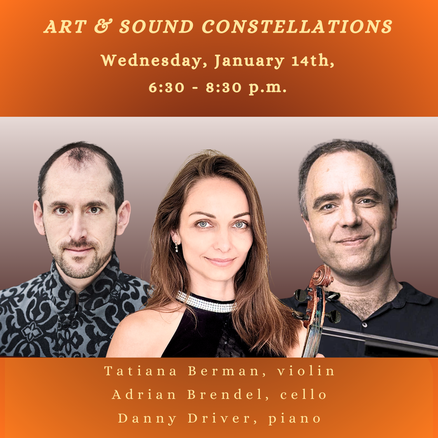 Adrian Brendel, Danny Driver, Tatiana Berman