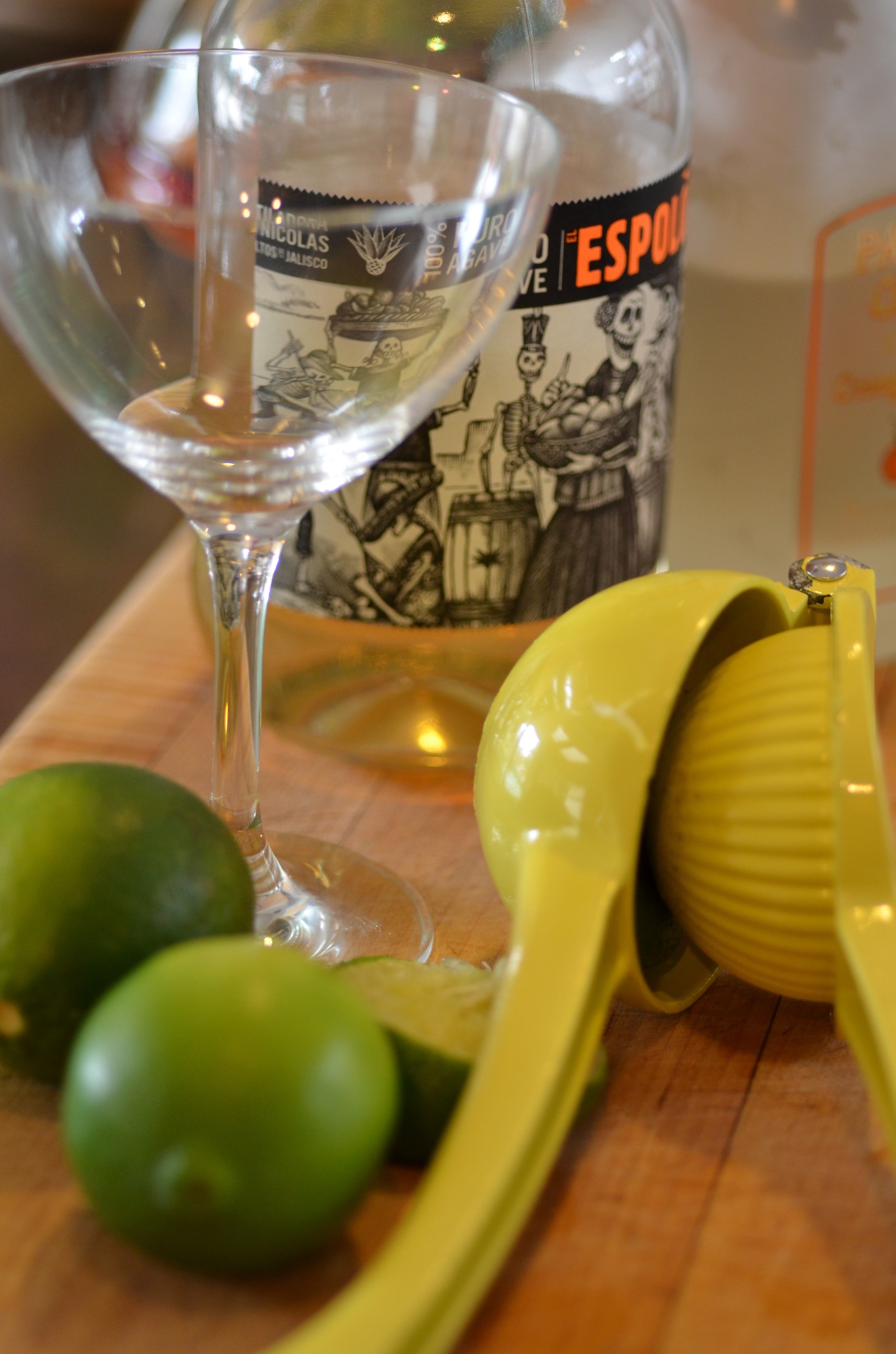 Mise en place includes glassware