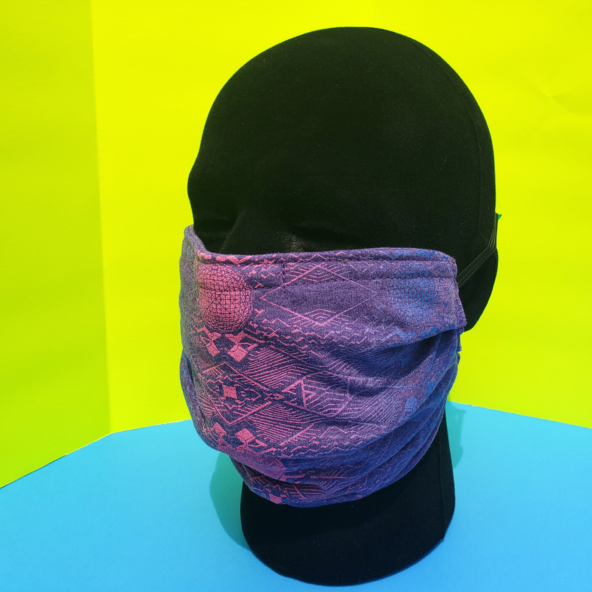 Perspective Mask - Purple/Pink/Blue