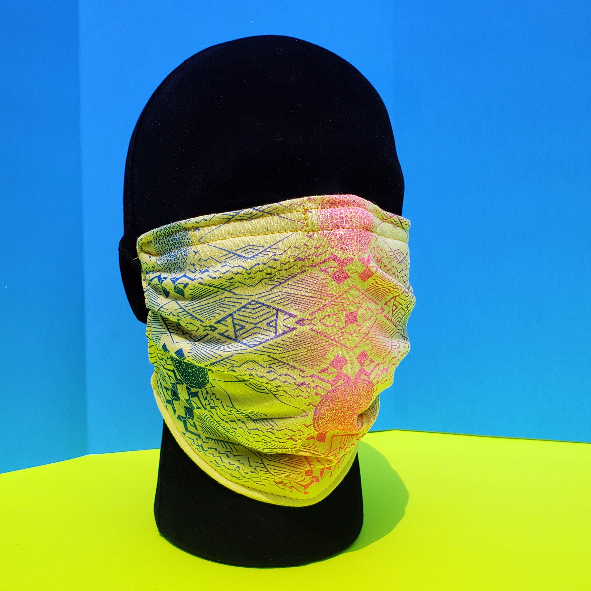 Perspective Mask - Banana/Bubblegum