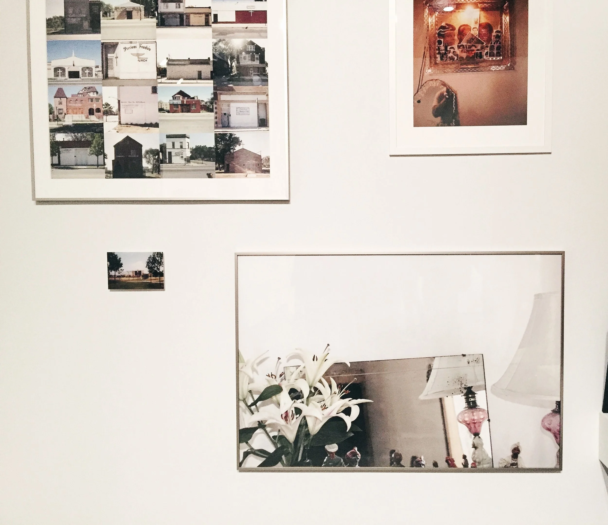 Photographs from the Kerry James Marshall show at The Met Breuer.