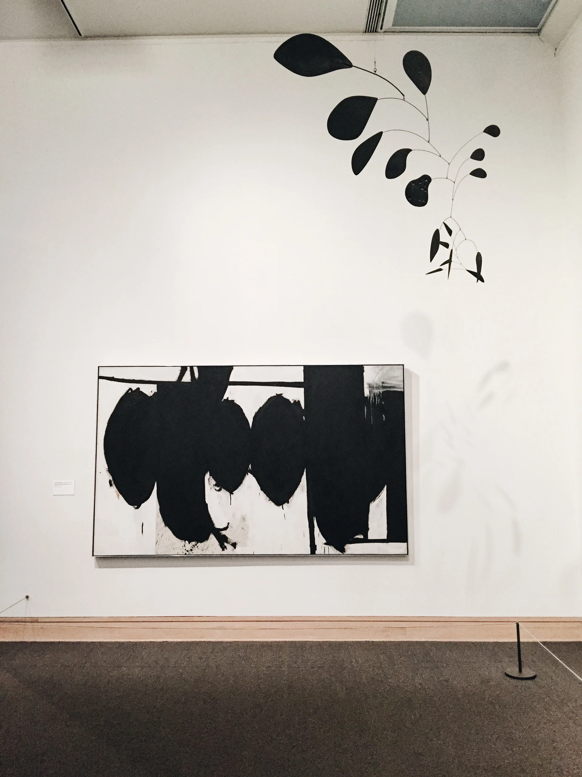Sculpture by Alexander Calder. 
