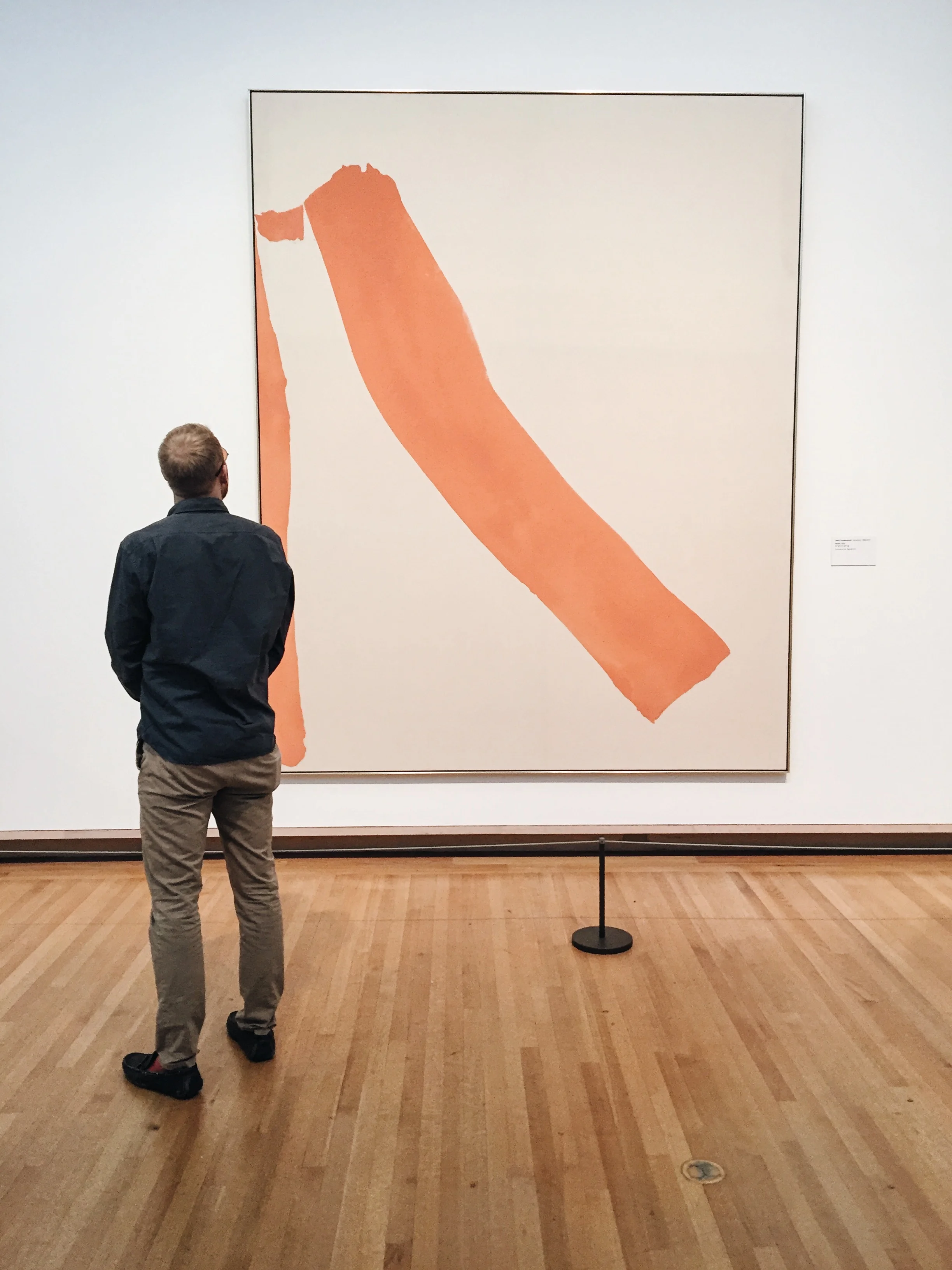 Helen Frankenthaler / / Stride. Acrylic on canvas. 1969.