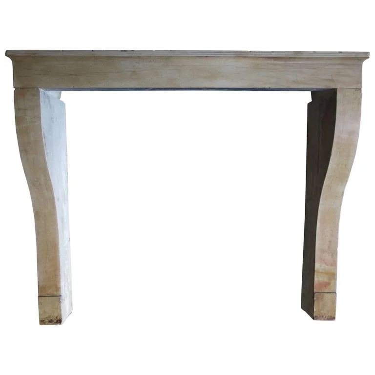 French antique fireplace 19th century