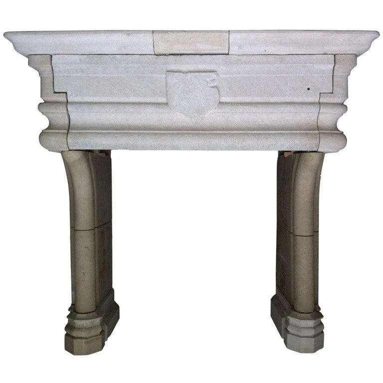 French Gothic Style fireplace 21st century France