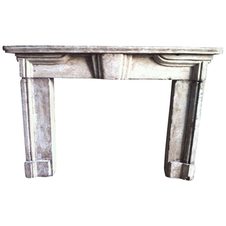 French Countryside fireplace 20th century France