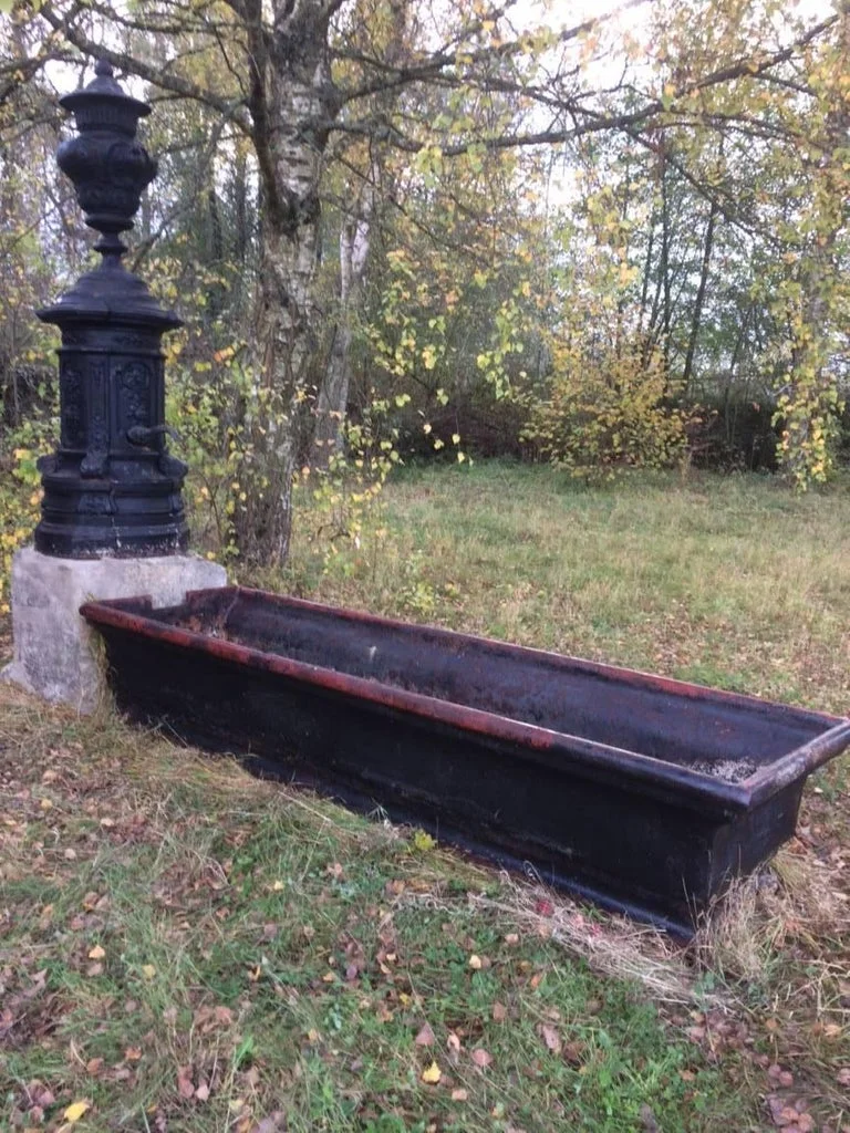 French antique fountain A. Durenne 19th century France