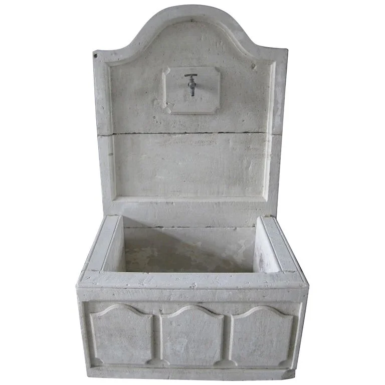 French limestone Fountain Louis XIV Style 21st Century
