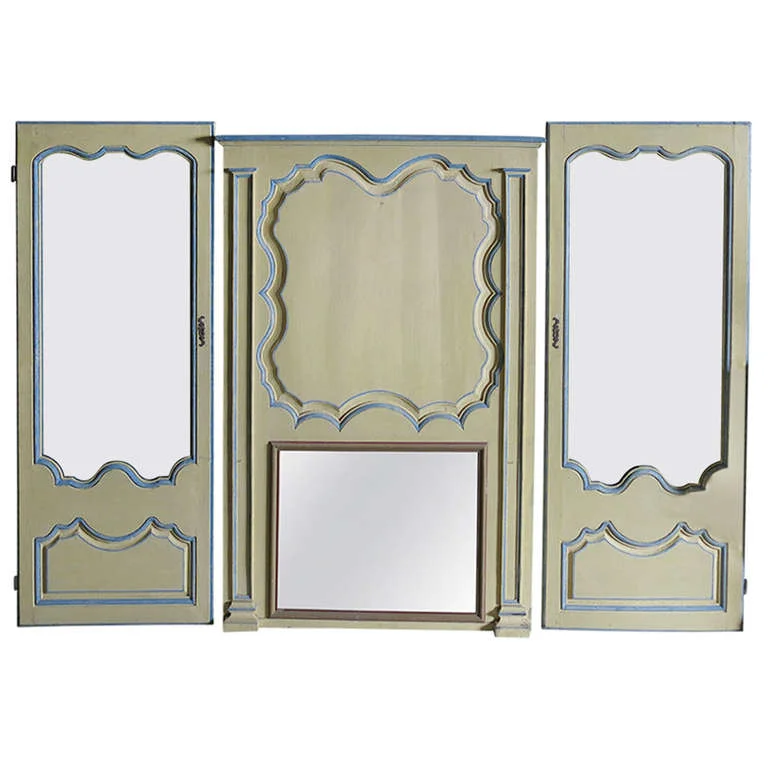 French antique wood doors Louis XV Style 19th century France