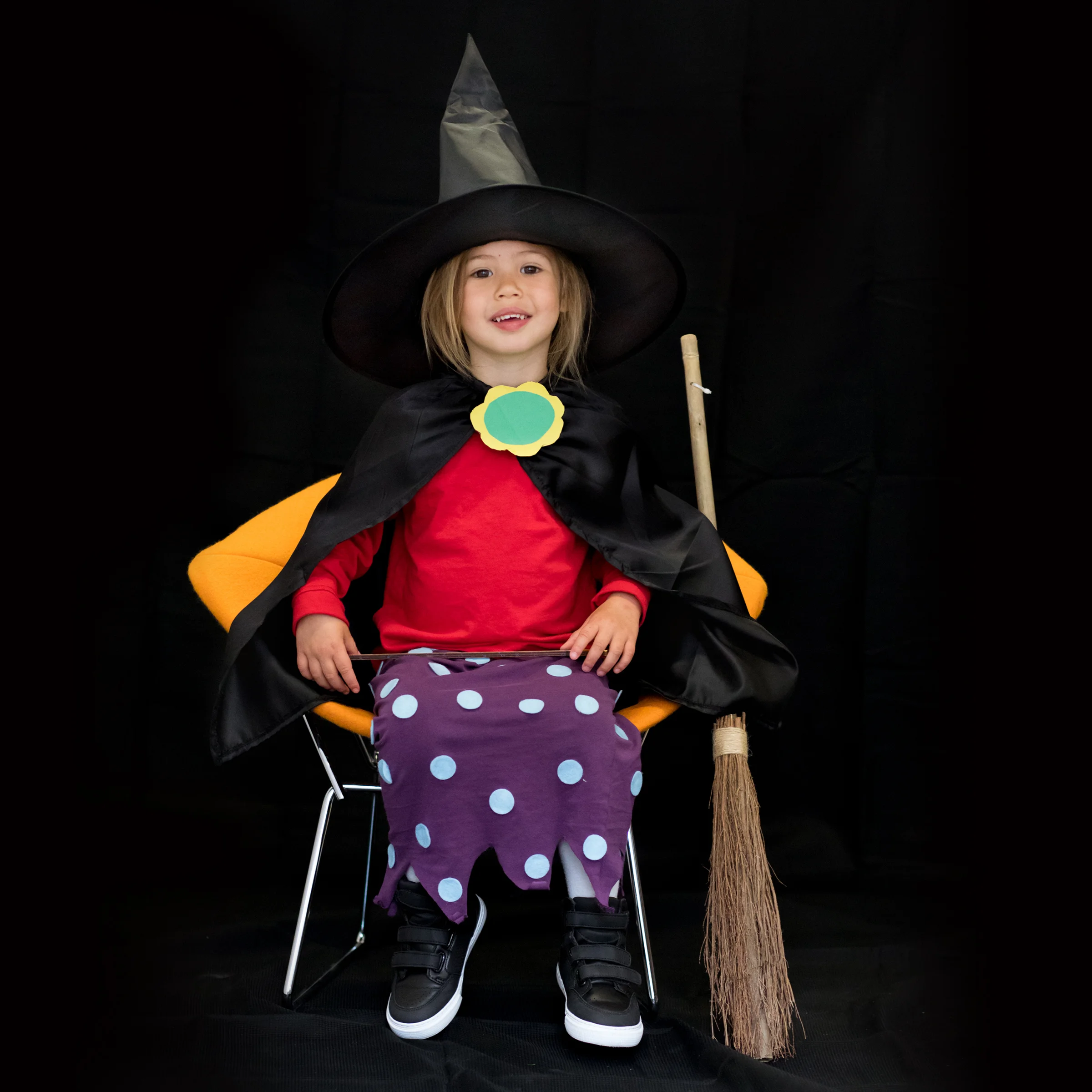 Colette, 4 years old Room on the Broom Witch