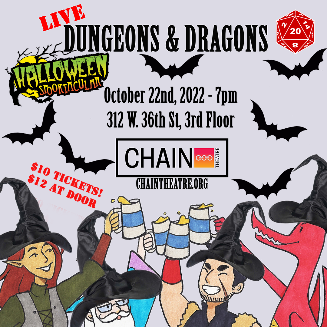 DUNGEONS &amp; DRAGONS LIVE! HALLOWEEN SPOOKTACULAR