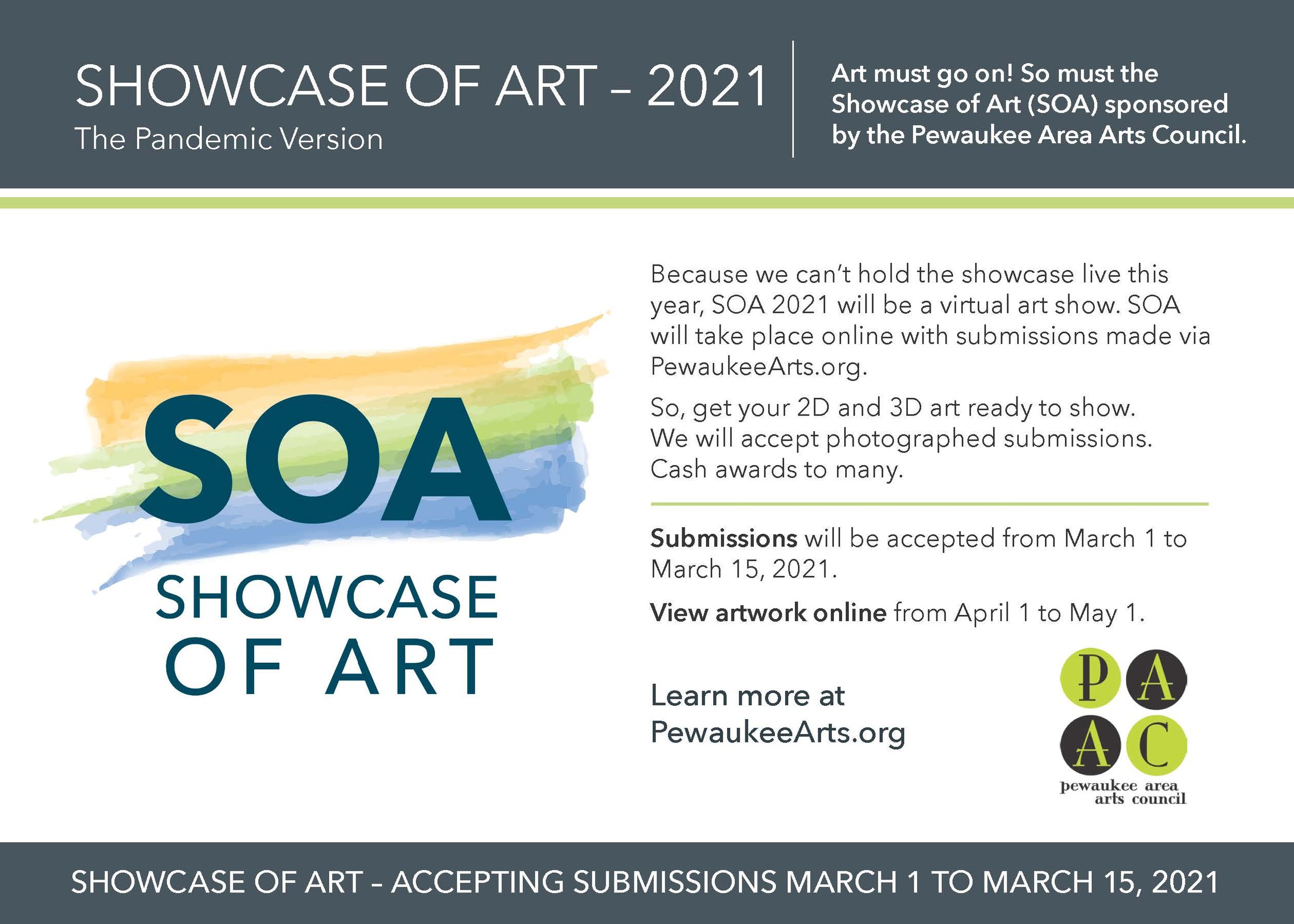 Pewaukee Showcase of Art - 2021