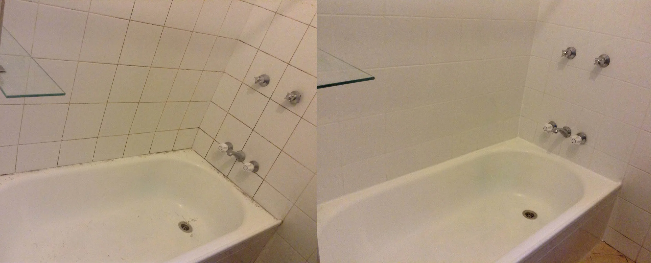 Leaking shower bath repaired