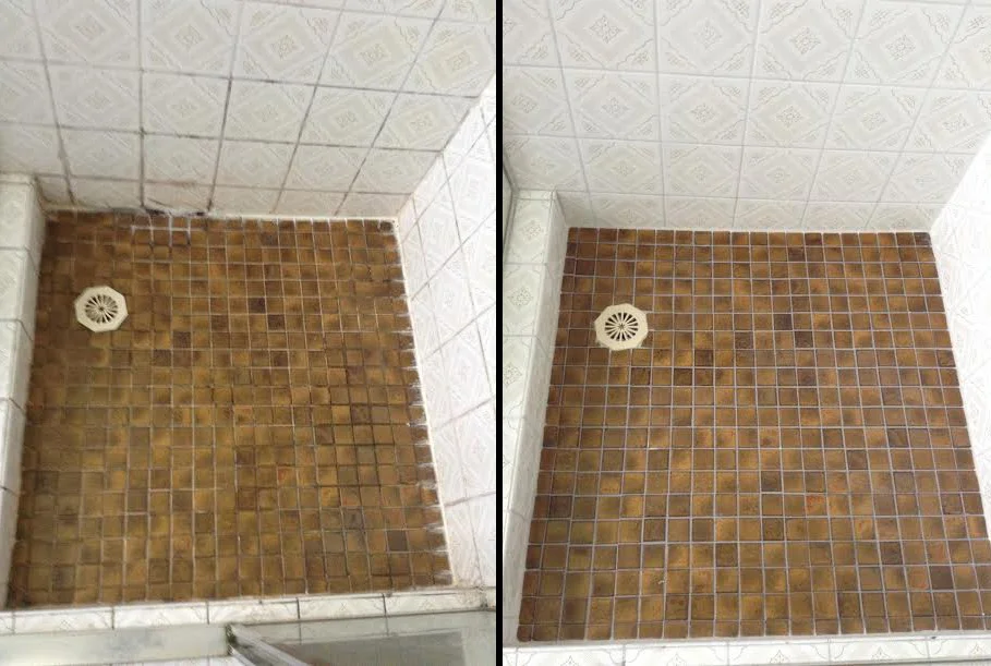 Leak Stop Shower Repairs before and after shower sealing