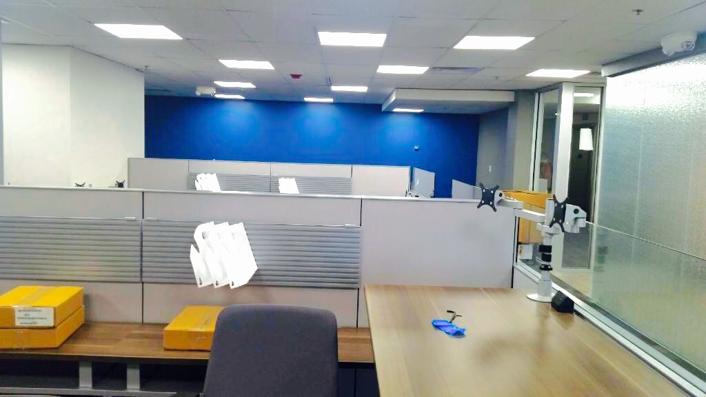 Renovated Commercial Space with LED Technology