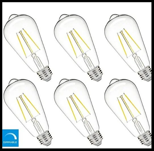 Vintage LED Lamps, Medium or Candelabra Base