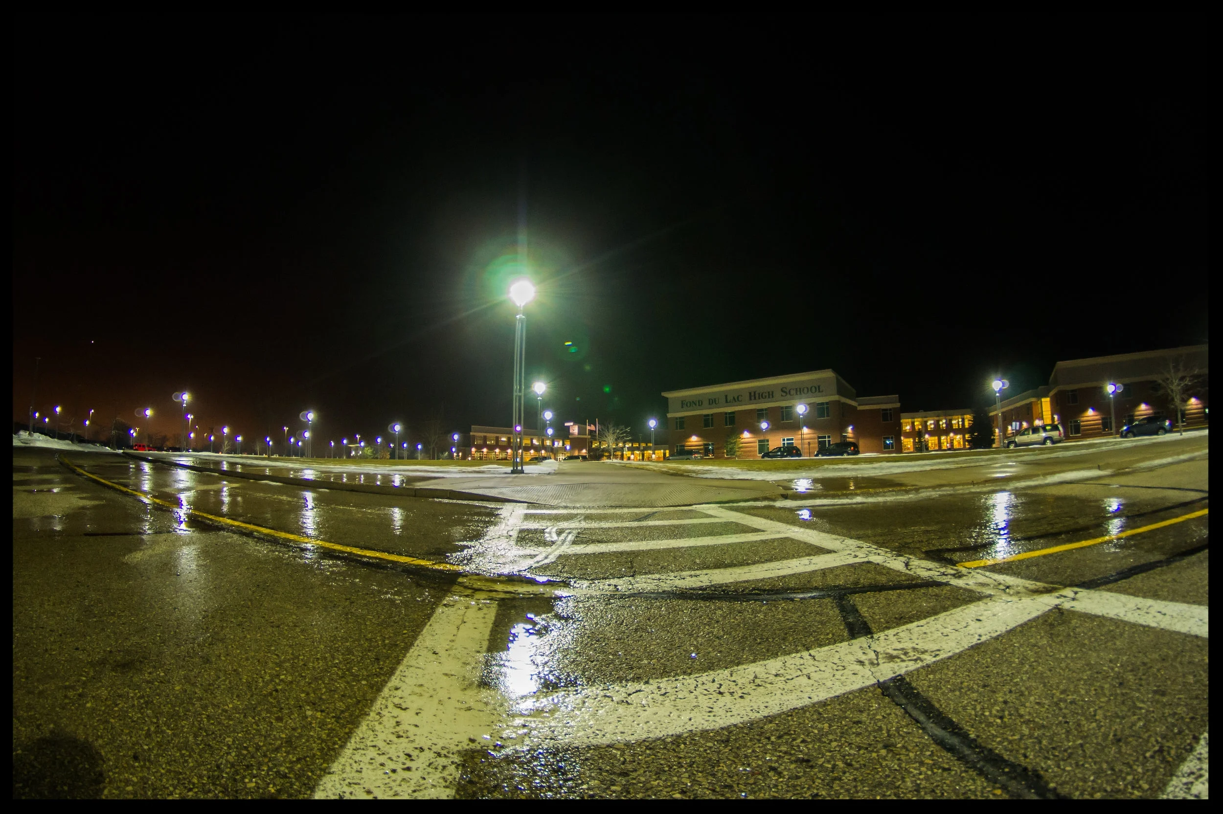 Fond Du Lac Highschool LED Exterior Site
