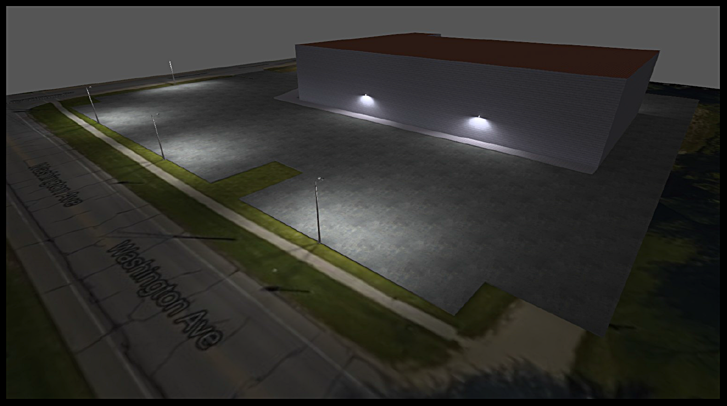 Exterior WallMount & Pole Mount Render, Approval Process Rendering