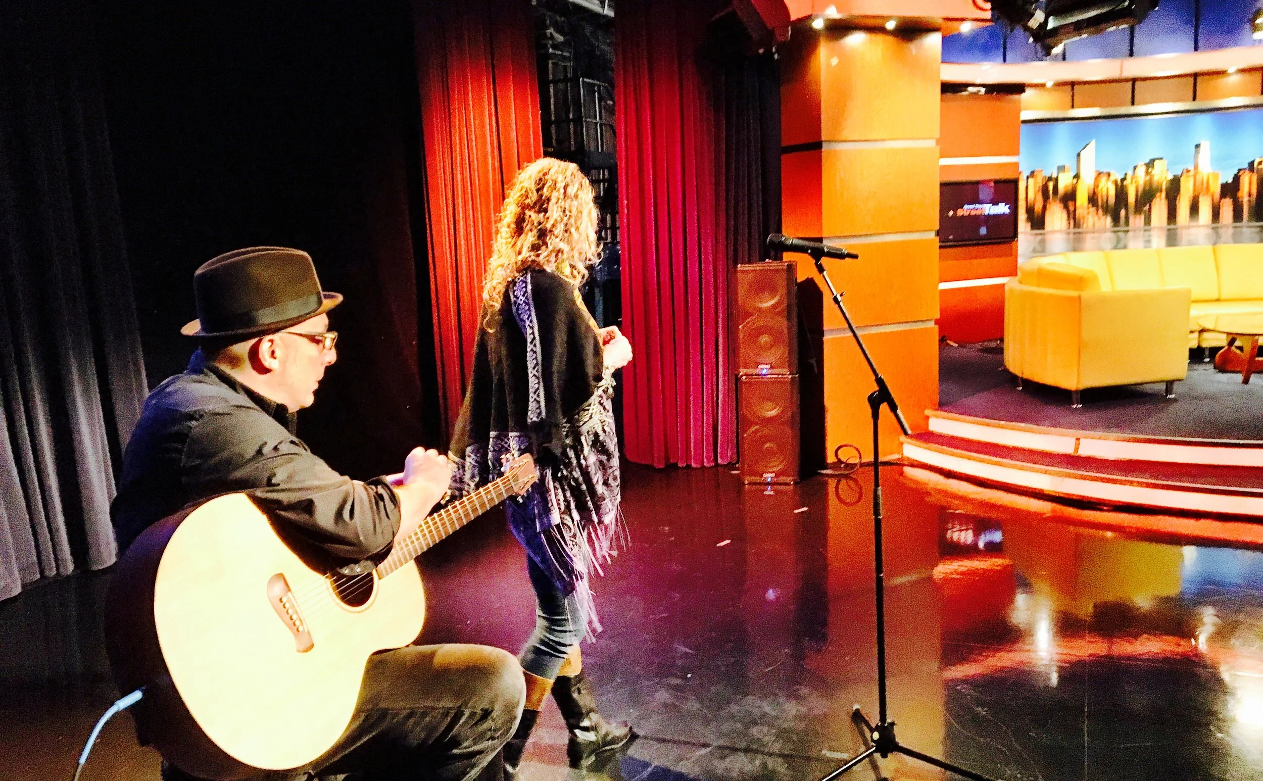 Dana and Jon on Fox Television! 