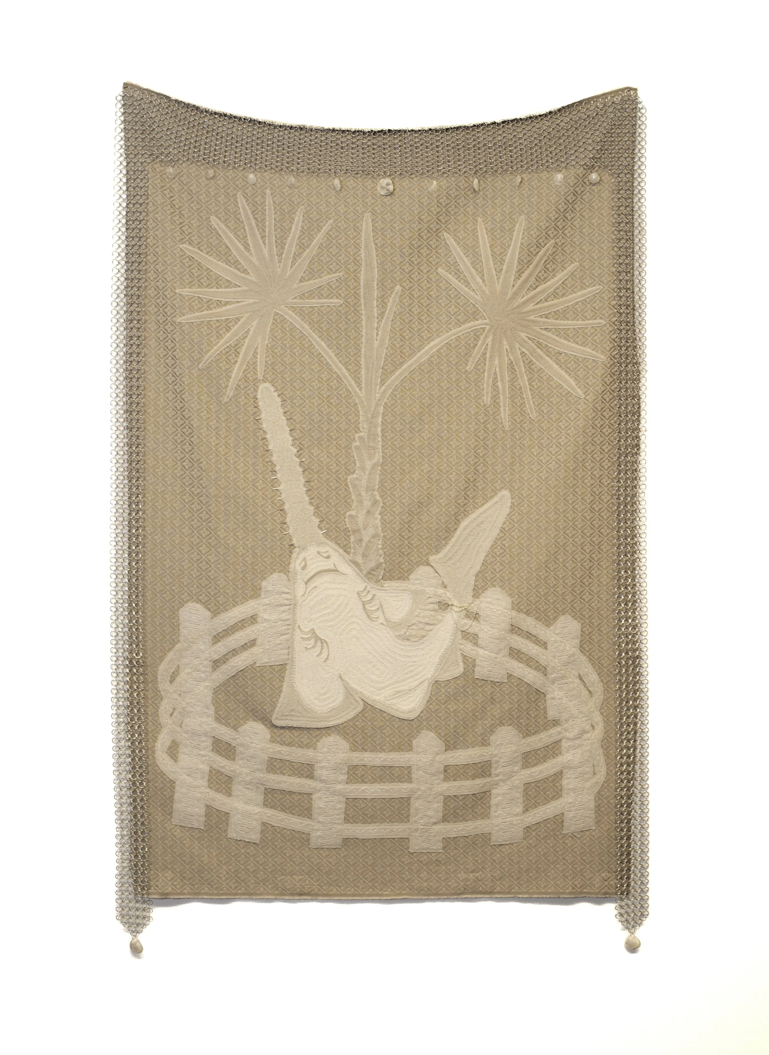 A Unicorn Rests in the Garden, 2025