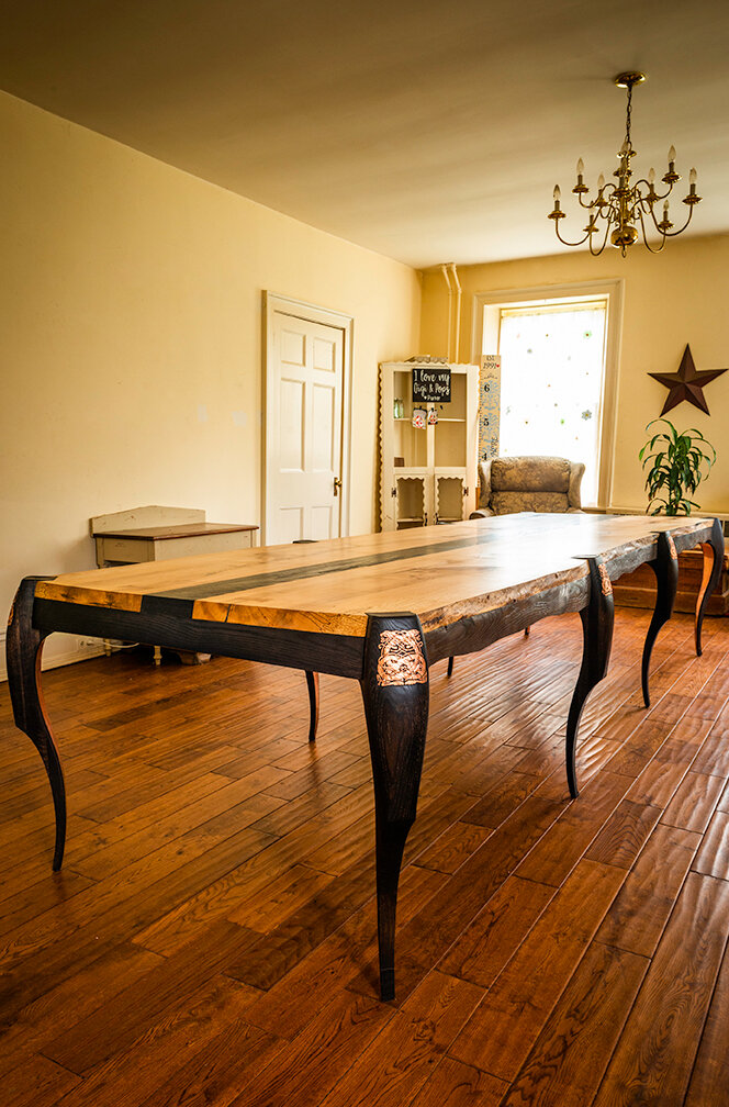 Ian & Robyn’s dining table