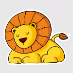 Lion-Sticker-4.gif
