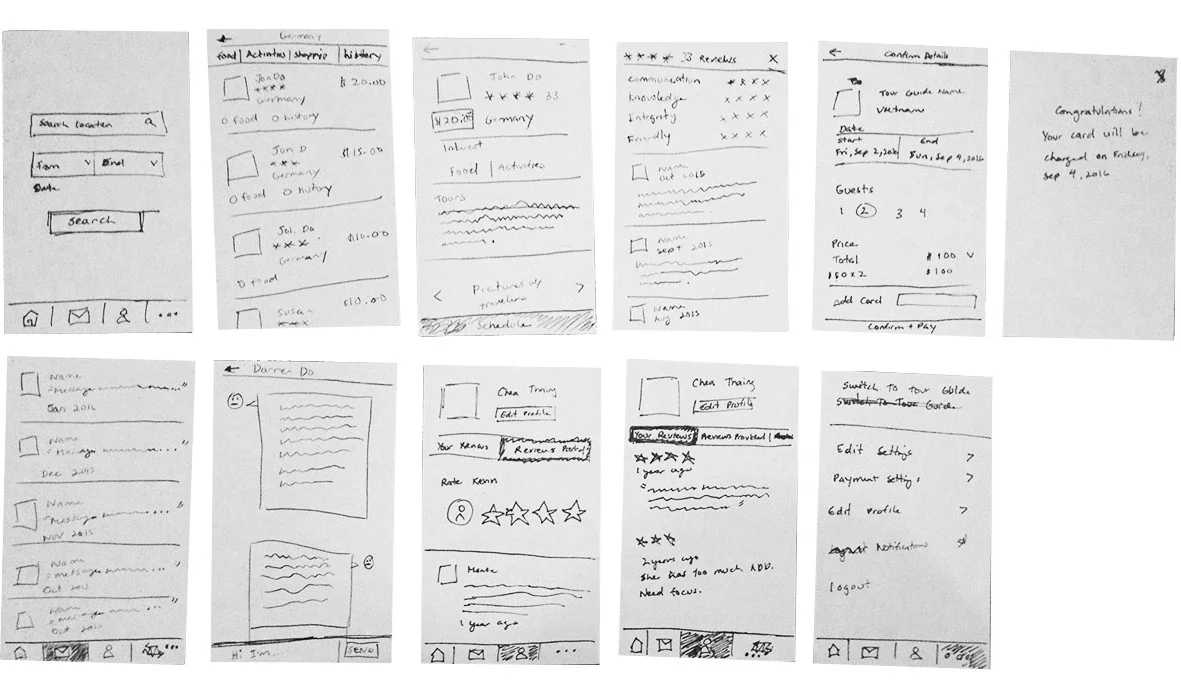 Searching For A Guide Flow