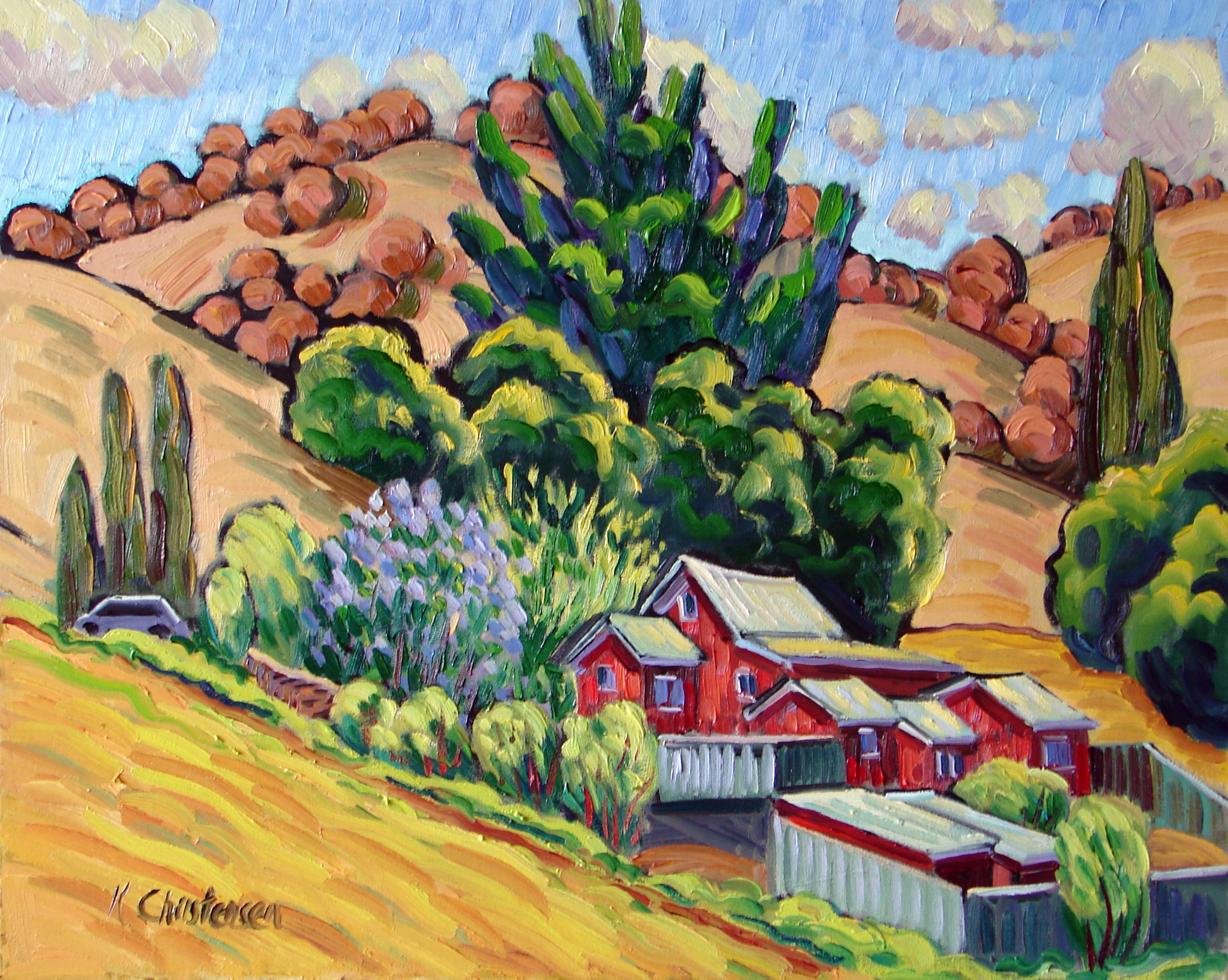 Hillside Ranch 24x30
