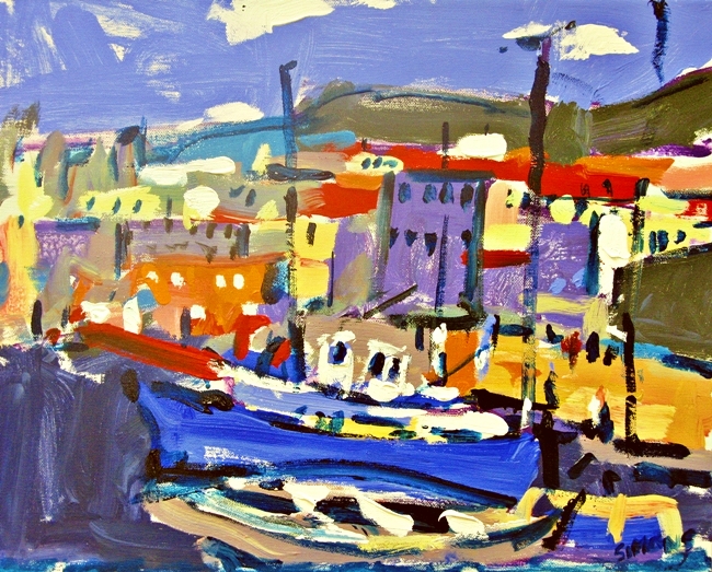Port, acrylic