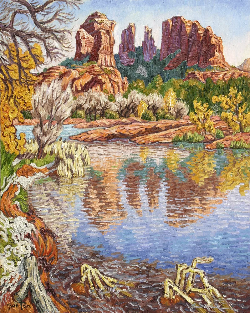 Sedona, oil