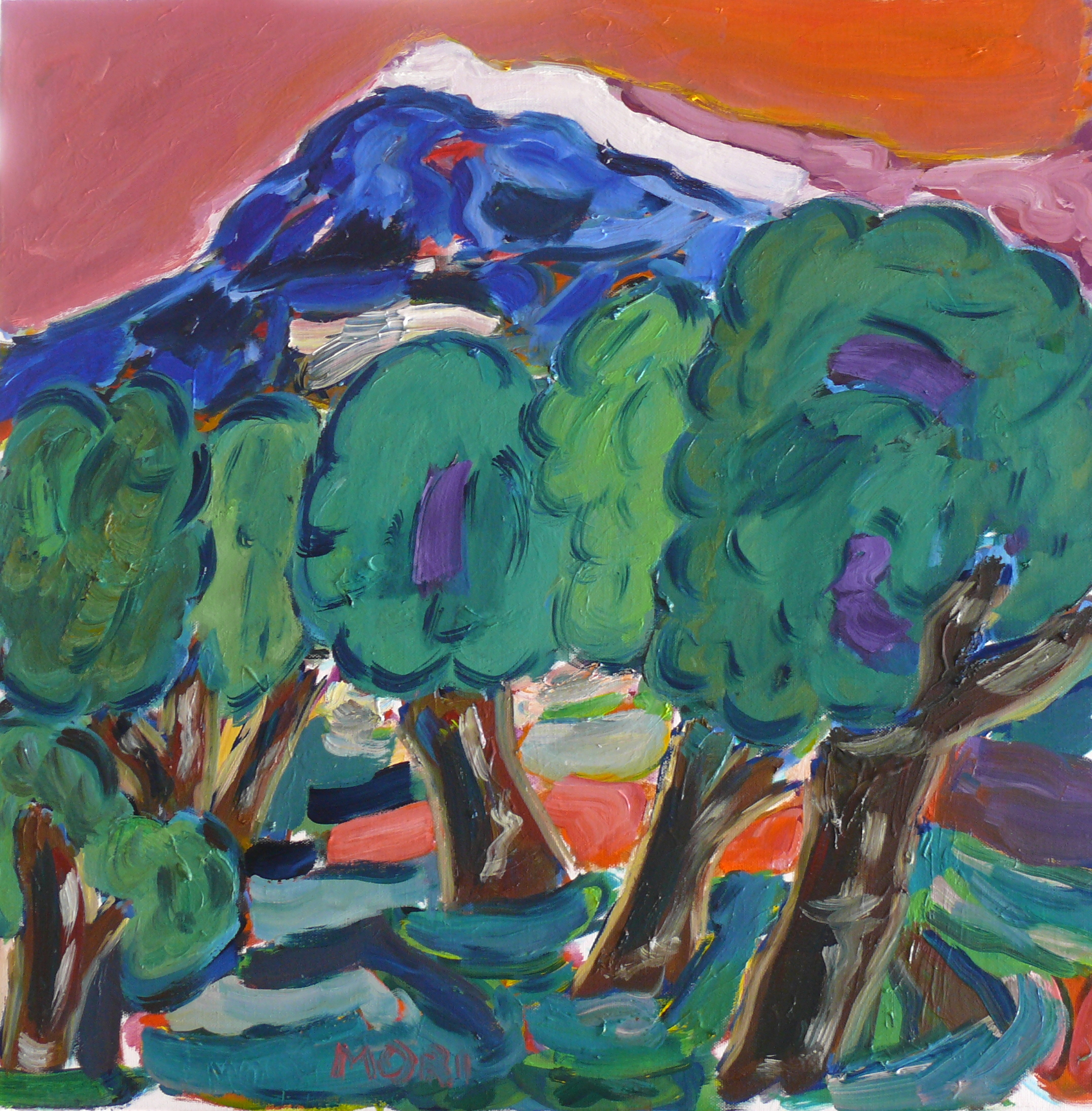  Les arbres en Provence &nbsp;24x24 