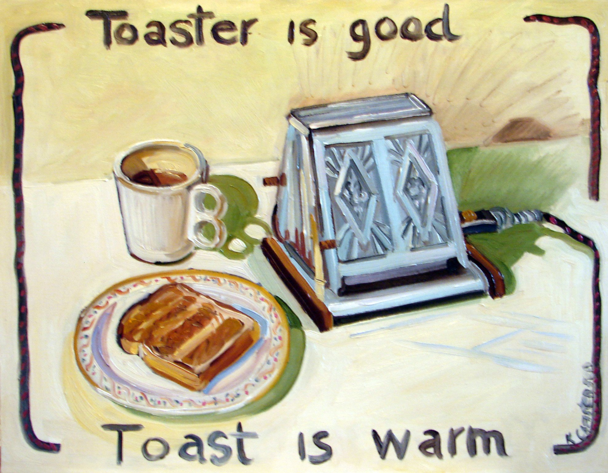 Toaster is Good 24x30