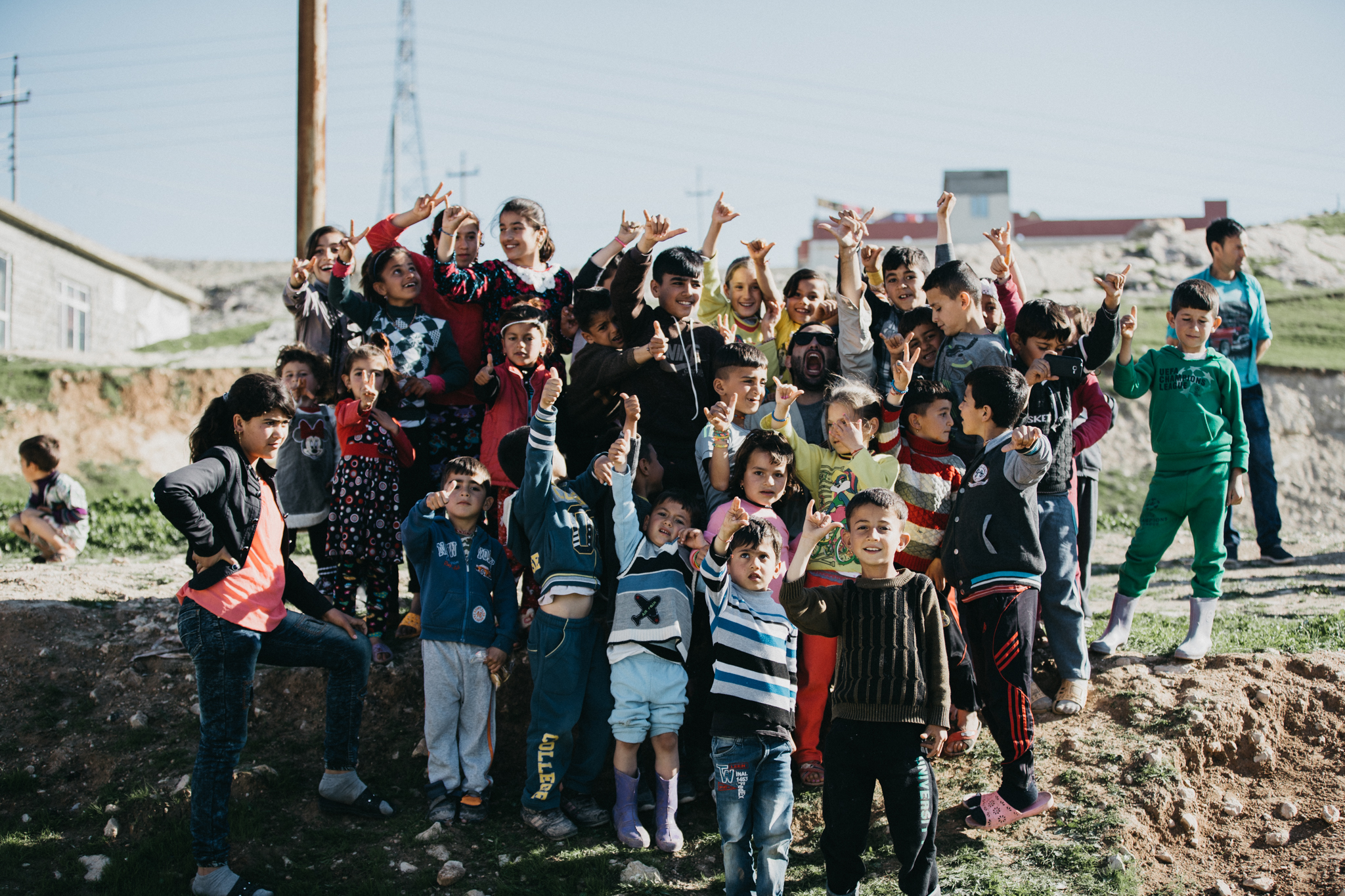  We spent the second half of our trip a few hours north in Dahok area. We visited many established IDP camps.&nbsp; 