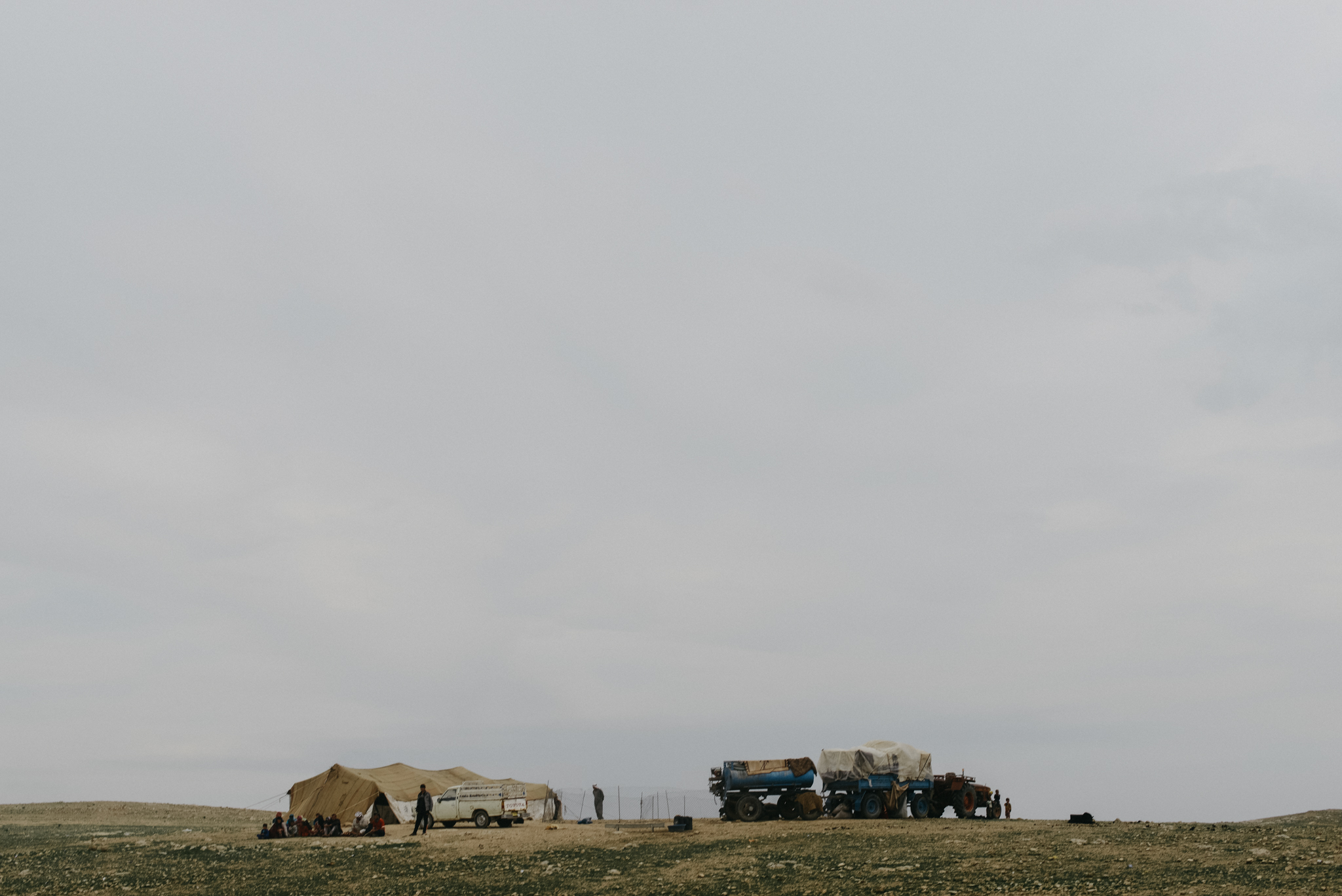 The closer we got to Mosul, the more frequent this site became. These people are living a truly nomadic existence. 