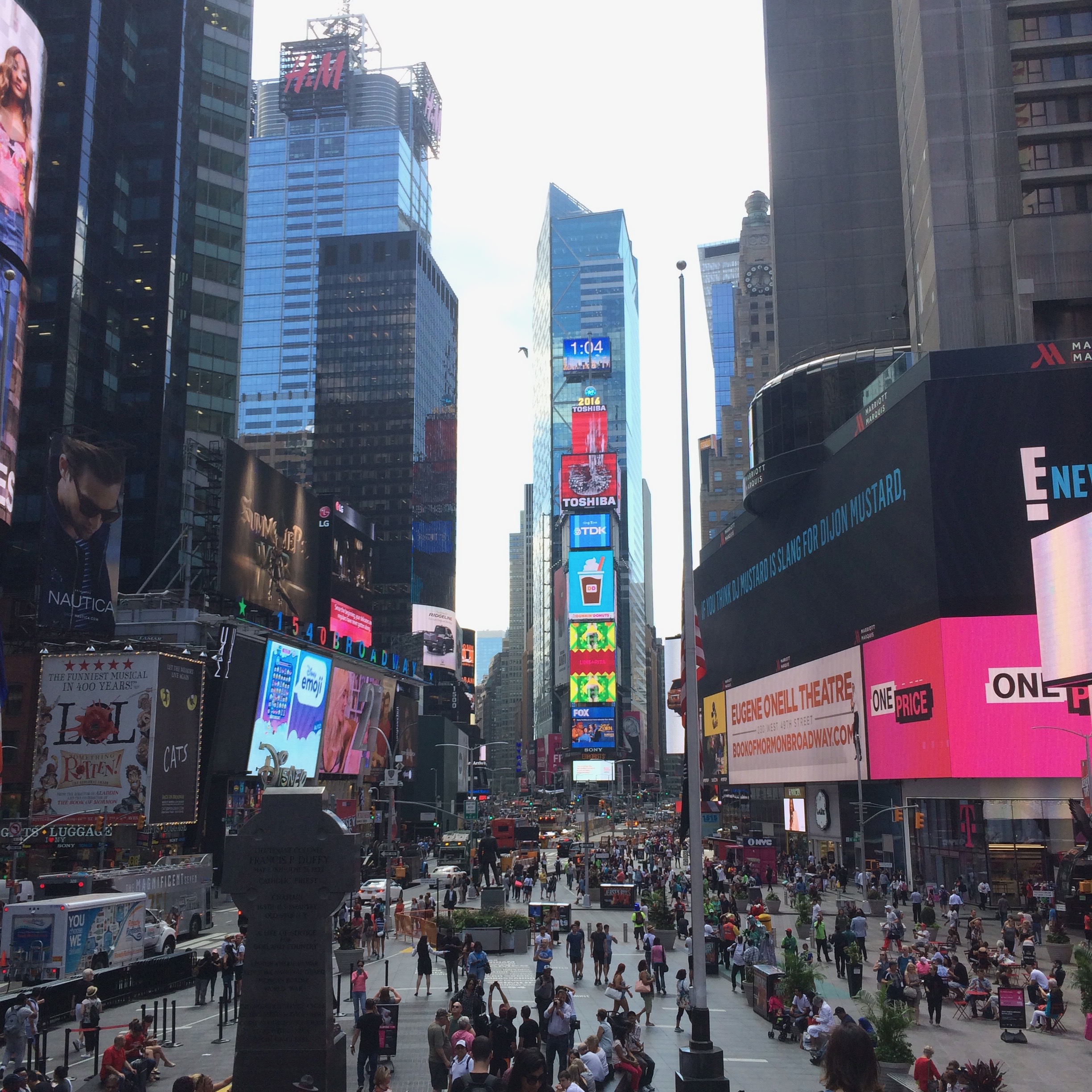  Token Times Square check in 