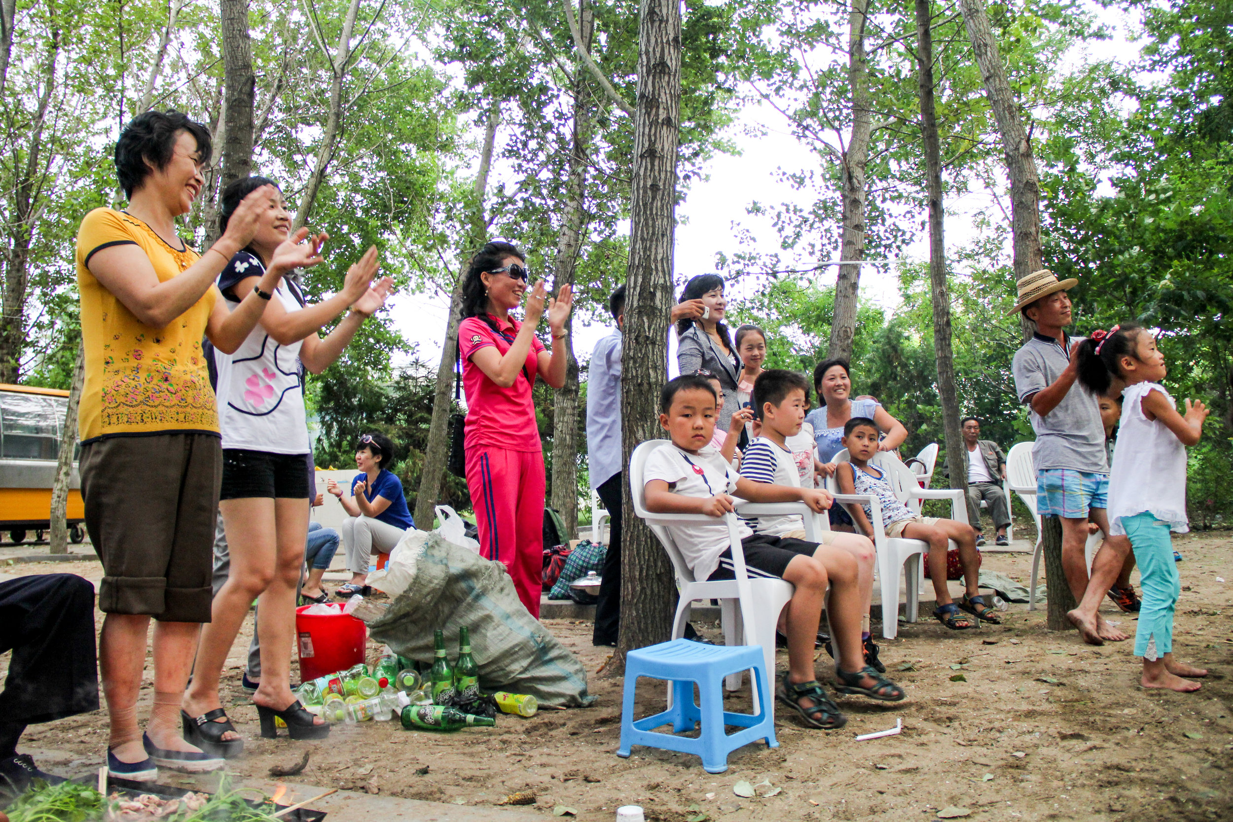 While in the country, I basically just dance all day, every day. 