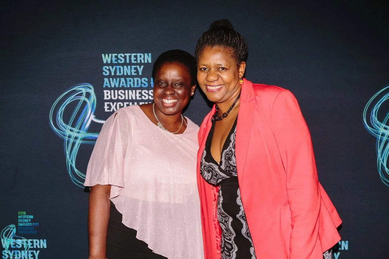 The delightful and dedicated Ruth and Elizabeth from African Theatres