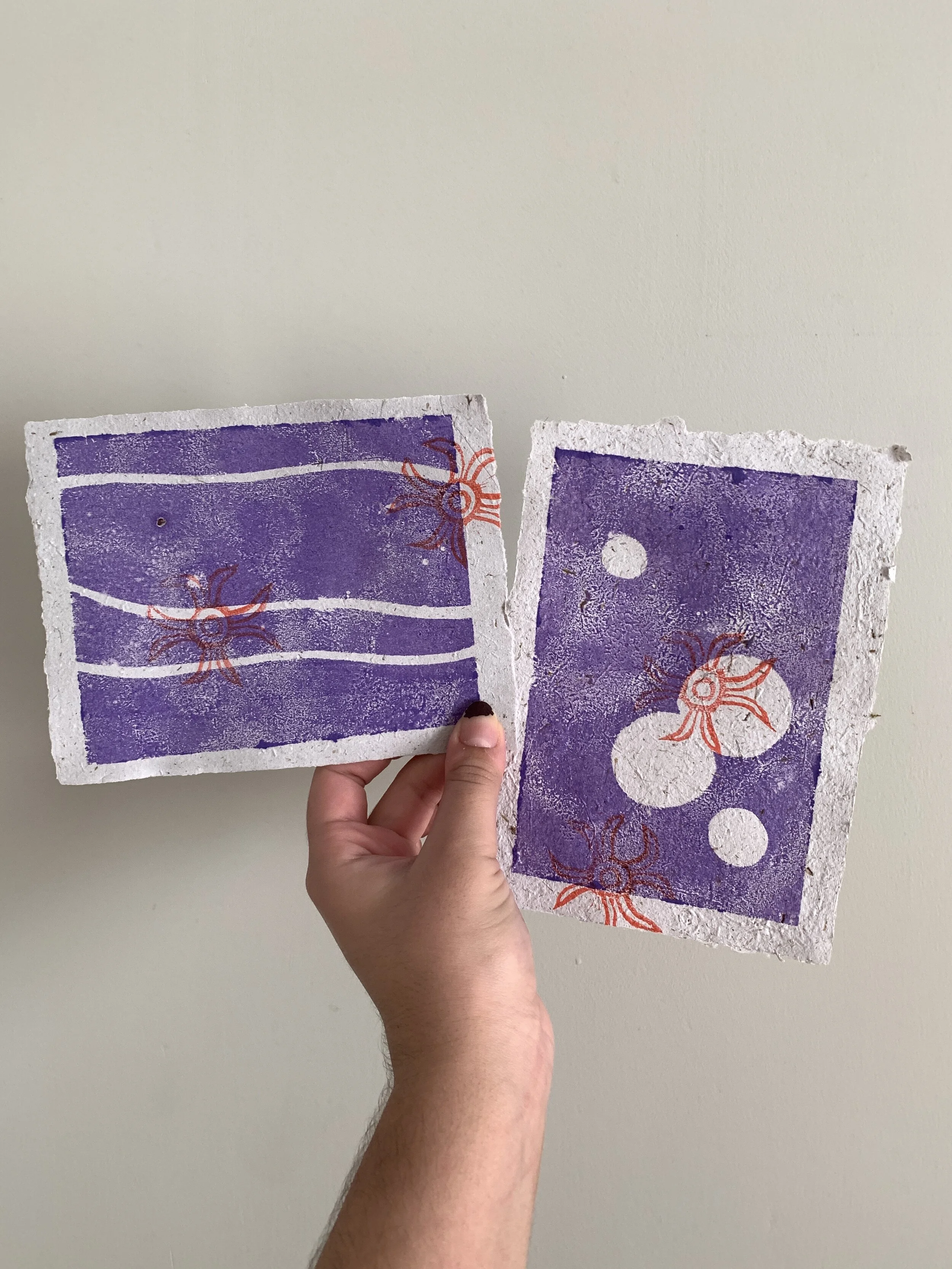 Papermaking and Printmaking in Quarantine