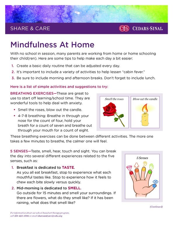 Mindfulness at Home